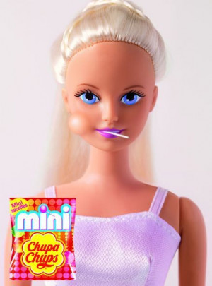 ... , Minis Chupa, Funny Commercials, Barbie, Prints Ads, Bottle Chups