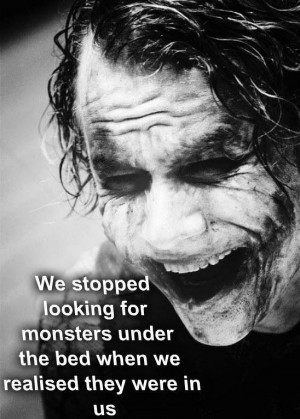 Quote - The Dark Knight - The Joker