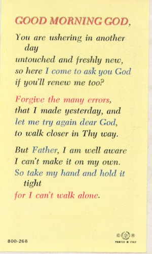 good morning god prayer | Watra Church Goods - Good Morning God ...