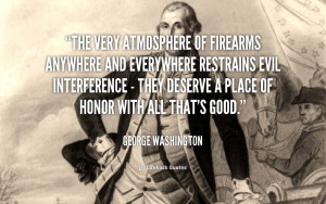 George Washington Gun Quotes