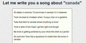 music this rap lyric generator wrote 23 hilarious and offensive songs ...