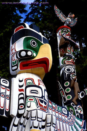 ... Park Haida Tlingit Design Totem Pole, unlicensed use prohibited