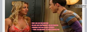 BBT- sheldon & Penny Profile Facebook Covers