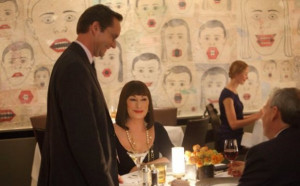 Michael Riedel as himself Anjelica Huston as Eileen Rand