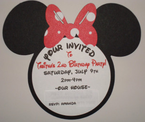 Here are quotes lists related to Minnie Mouse Birthday Invitations and ...