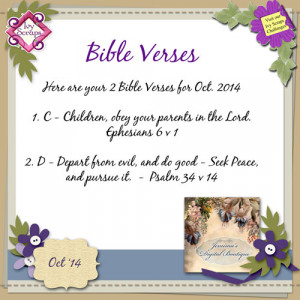 Bible Verses Challenge