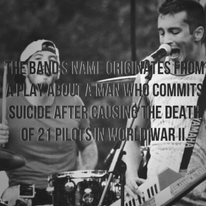... suicide after causing the death of twenty one pilots during WWII