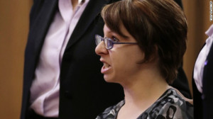 Michelle Knight speaks during the sentencing phase for Ariel Castro ...