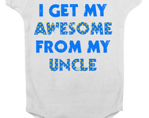 uncle onesie funny uncle onesie i love my uncle onesie aunt and uncle ...