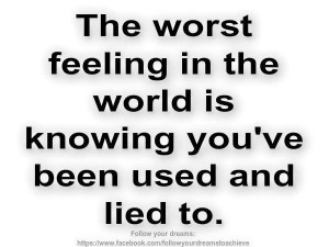 It is the WORST feeling ever!