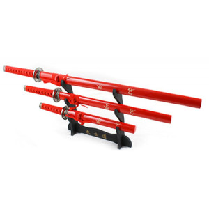 Red Samurai Sword Set
