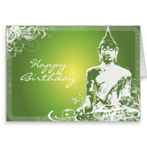 Birthday Buddha Greeting Cards