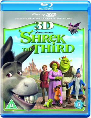 Shrek The Third Blu Ray And