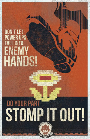 Anti-Mario Propaganda Posters Inspired by WWII