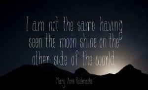 14. “Once a year, go someplace you’ve never been before ...