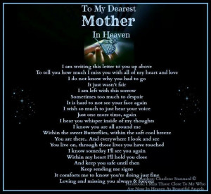 Missing My Mom Quotes And Sayings