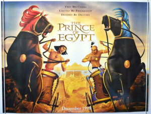 title the prince of egypt teaser advance version original quad poster ...