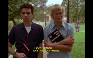 Being and Nothingness #Charlie Hunnam #Jay Baruchel #Undeclared #why ...