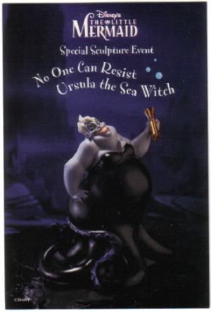 Disney WDCC Villain Ursula Sea Witch Little Mermaid