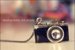 camera, necklace, quote, typography - inspiring picture on Favim.com