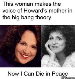 Howards mother in Big Bang Theory - Funny Pictures, MEME and Funny GIF ...