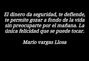 Mario Vargas Llosa.