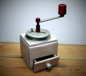 Vintage Wooden Pepper Mill. Signed N 38 - wooden structure handmade ...