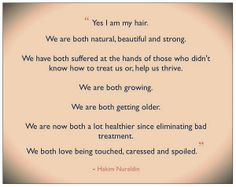 Natural hair poem. More