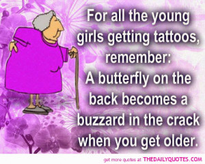 Funny Hilarious Tattoos Old Women Good Quotes Pictures Pics Imagesjpg