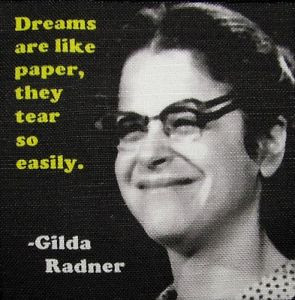 GILDA-RADNER-QUOTE-Printed-Patch-Sew-On-Vest-Bag-Backpack-Jacket