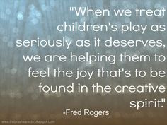 ... Rogers -- Quote of the Week: Fred Rogers on the The Brashear Kids Blog
