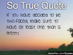 quotes going to be two faced at two faced copy two faced quotes ...
