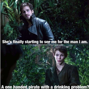 Peter Pan and Captain Hook