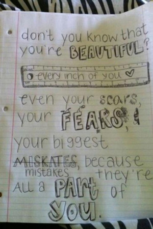 your beautiful no matter what