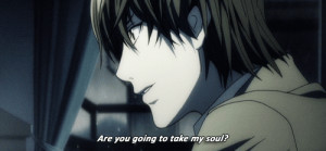 Death Note kira light yagami Yagami Light Ryuk animanga gif: Death ...