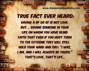 True Fact Ever Heard: