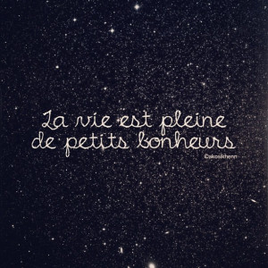 Life is full of little pleasures #french #quotes #typos (Taken with ...