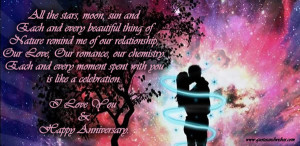 Love now,tomorrow and today ~ Anniversary Quote
