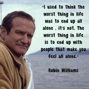 Robin Williams on life