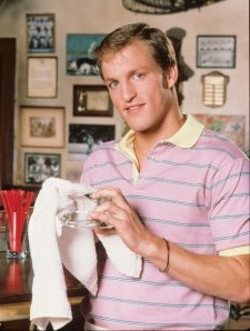 Woody Harrelson....but only on Cheers.