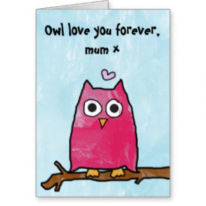 Happy Mothers Day Owl Love...