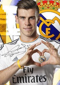 -Gareth-Bale-signed-print-REAL-MADRID-FC-A4-poster-A3-poster-Quote ...