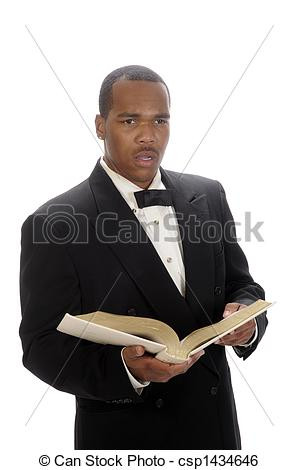 african american preacher clip art