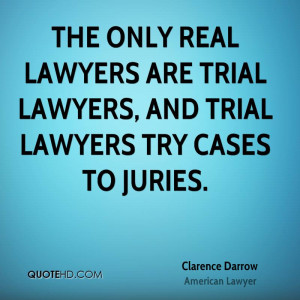 The trouble with law is lawyers.