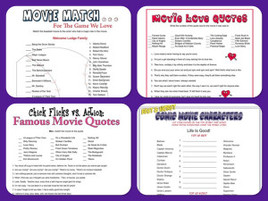 | Chick Flicks vs. Action: Famous Movie Quotes | Movie Love Quotes ...
