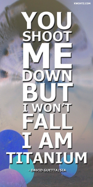 Titanium Sia David Guetta Song