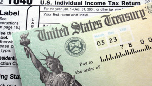 income tax rates percent finance cuts IRS 1040 hike generic return ...