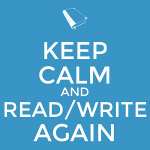 poster, because seriously, I’m in the biggest reading/writing funk ...