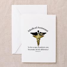 Medical Assistant Greeting Card CD for