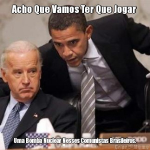 ... comunistas brasileiros criado em homens obama obama biden preocupados
